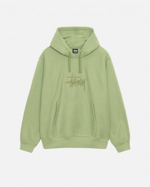 Stussy Basic Applique Hood Moški Puloverji Zelene Slovenija | BSK-2805