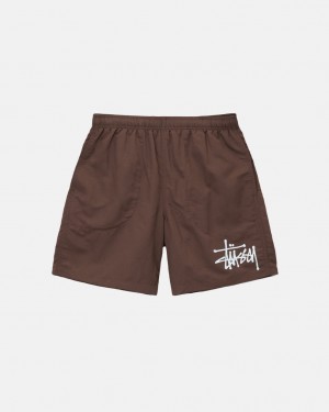 Stussy Big Basic Water Short Ženski Kopalke Kava Slovenija | IQH-4476