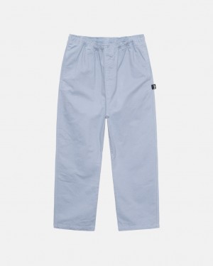 Stussy Brushed Beach Pant Moški Hlače Modre Slovenija | HSE-5346