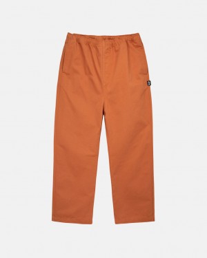 Stussy Brushed Beach Pant Moški Hlače Rjave Slovenija | AWP-3359