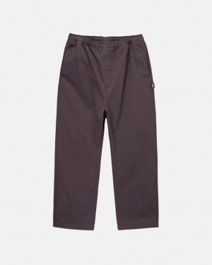 Stussy Brushed Beach Pant Ženski Hlače Bordo Slovenija | GQN-2047