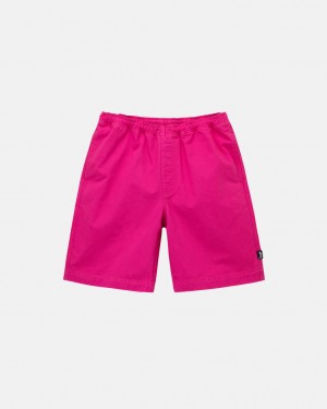 Stussy Brushed Beach Short Moški Kratke Hlače Roza Slovenija | BHZ-8862