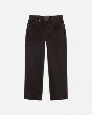 Stussy Classic Jean Denim Moški Hlače Črne Slovenija | WXH-7286