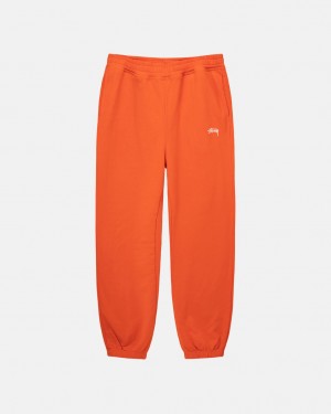 Stussy Overdyed Stock Logo Pant Moški Puloverji Oranžne Slovenija | DTA-5857