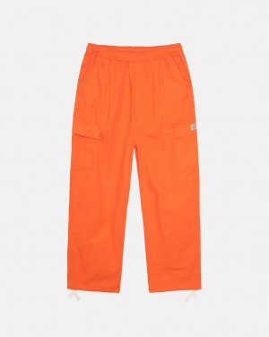 Stussy Ripstop Cargo Beach Pant Moški Hlače Oranžne Slovenija | UXD-9476