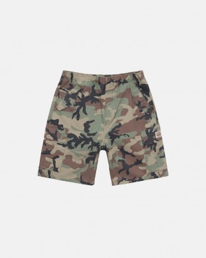 Stussy Ripstop Cargo Beach Short Ženski Kratke Hlače Maskirni Vzorec Slovenija | QUI-4943