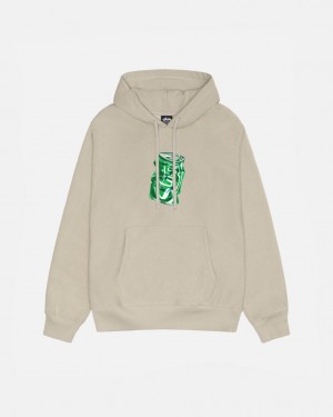 Stussy Soda Can Hoodie Moški Pulover s Kapuco Kaki Slovenija | PPC-9240