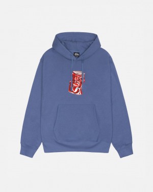 Stussy Soda Can Hoodie Moški Pulover s Kapuco Kraljevsko Modra Modre Slovenija | OVQ-2787