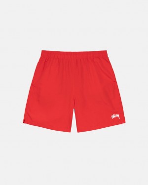 Stussy Stock Water Short Ženski Kopalke Rdeče Slovenija | WYZ-4577