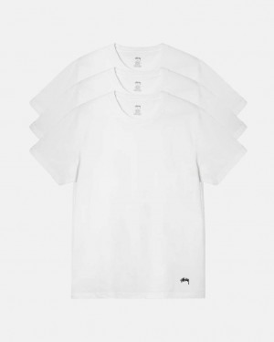 Stussy Stussy Undershirt Moški Srajce Bele Slovenija | AJO-5447