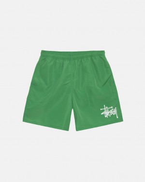 Stussy Water Short Big Basic Moški Kratke Hlače Zelene Slovenija | KPY-3950