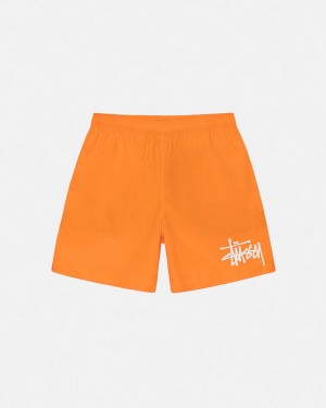 Stussy Water Short Big Basic Moški Kratke Hlače Oranžne Slovenija | TFH-3413