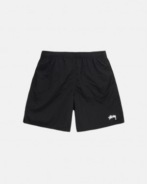 Stussy Water Short Stock Moški Kratke Hlače Črne Slovenija | JTG-8560