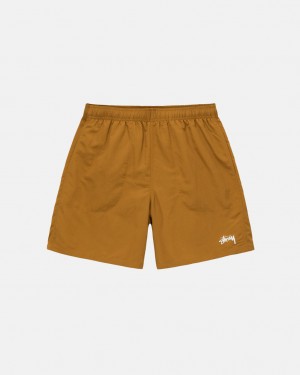 Stussy Water Short Stock Moški Kratke Hlače Rjave Slovenija | ODJ-1100