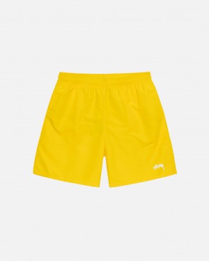 Stussy Water Short Stock Moški Kratke Hlače Rumene Slovenija | FVL-8495