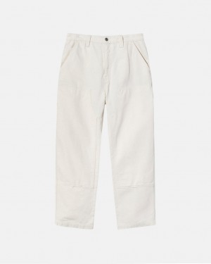 Stussy Work Pant Canvas Moški Hlače Bež Slovenija | YML-1820