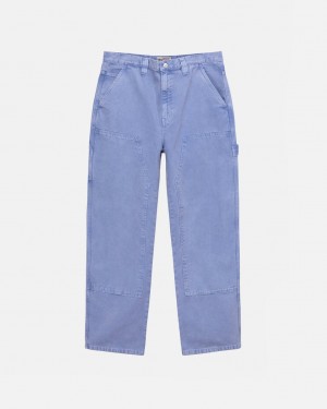 Stussy Work Pant Canvas Moški Hlače Vijolične Slovenija | UFO-2822