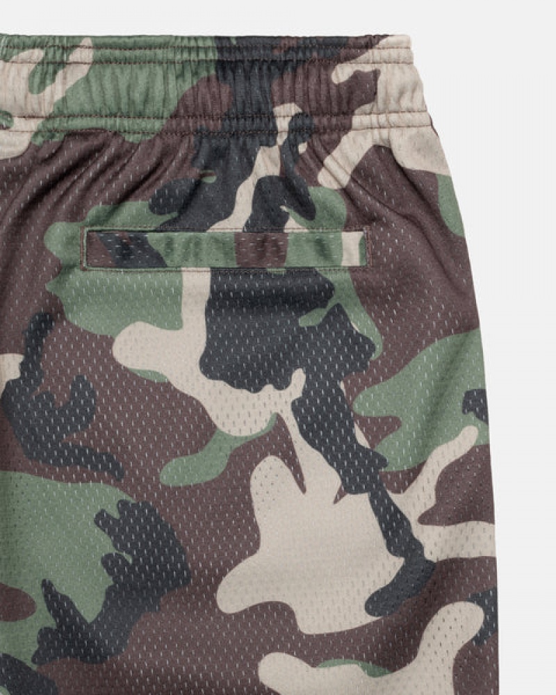 Stussy 4X4 Mesh Short Ženski Kratke Hlače Maskirni Vzorec Slovenija | SUI-8032