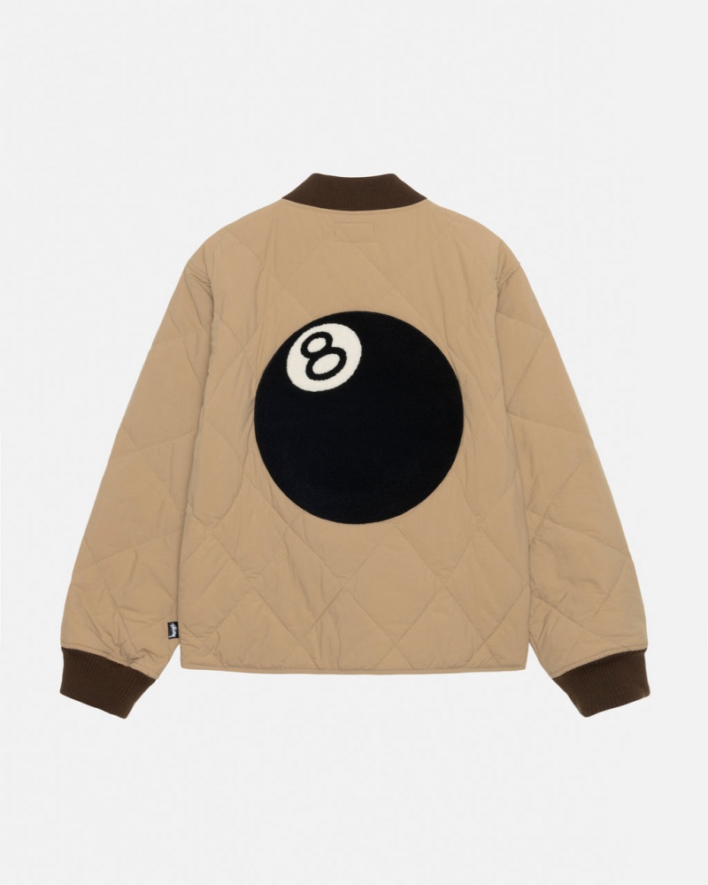 Stussy 8 Ball Prešite Liner Jacket Moški Jakne Rjave Slovenija | WNT-3281