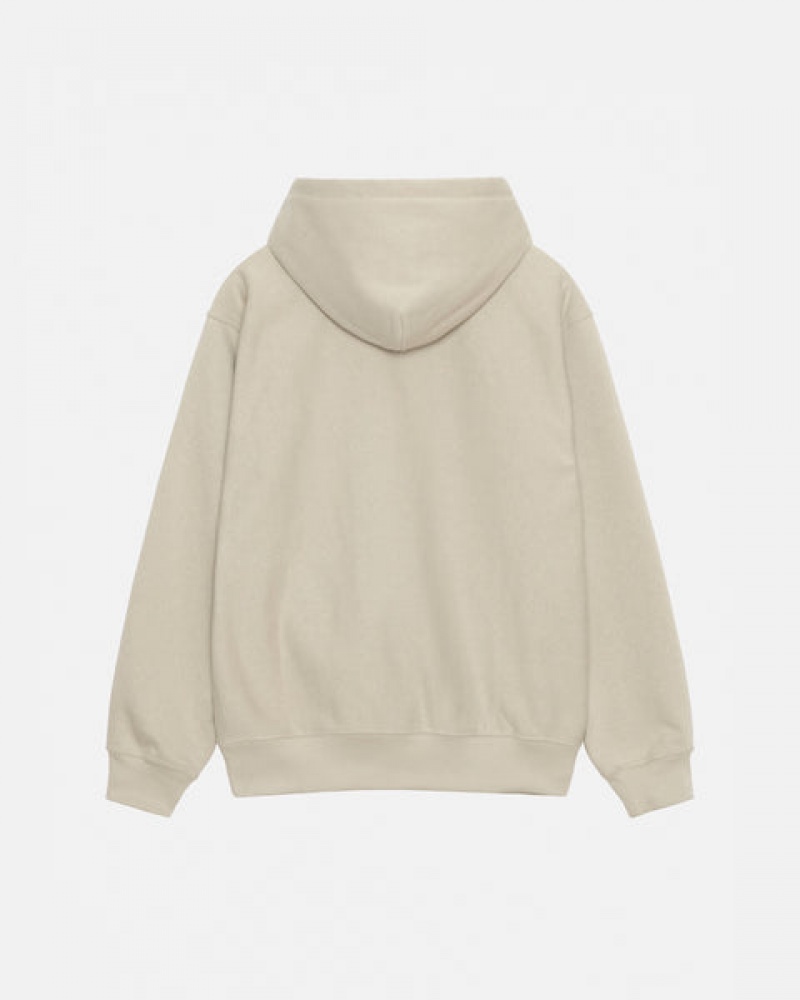 Stussy Basic Applique Hood Moški Puloverji Kaki Slovenija | OAB-3397