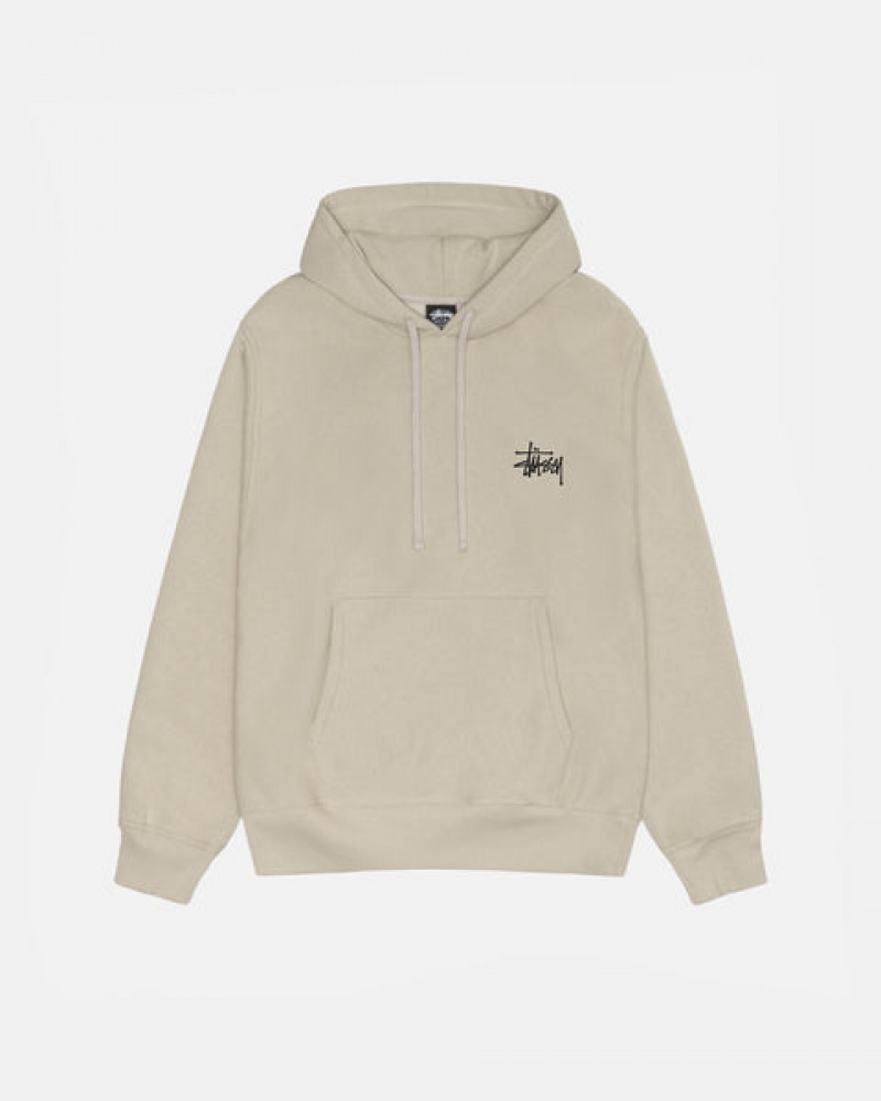 Stussy Basic Stussy Hood Moški Puloverji Kaki Slovenija | LTR-9343