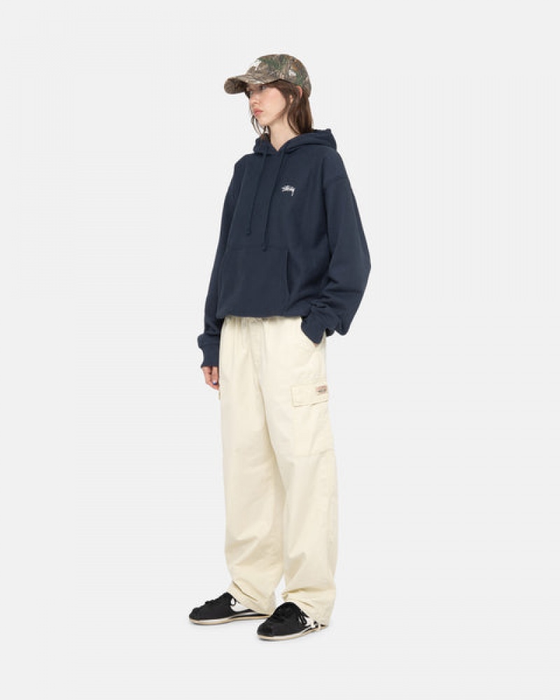 Stussy Beach Pant Ripstop Cargo Moški Hlače Kremna Slovenija | UZT-9563