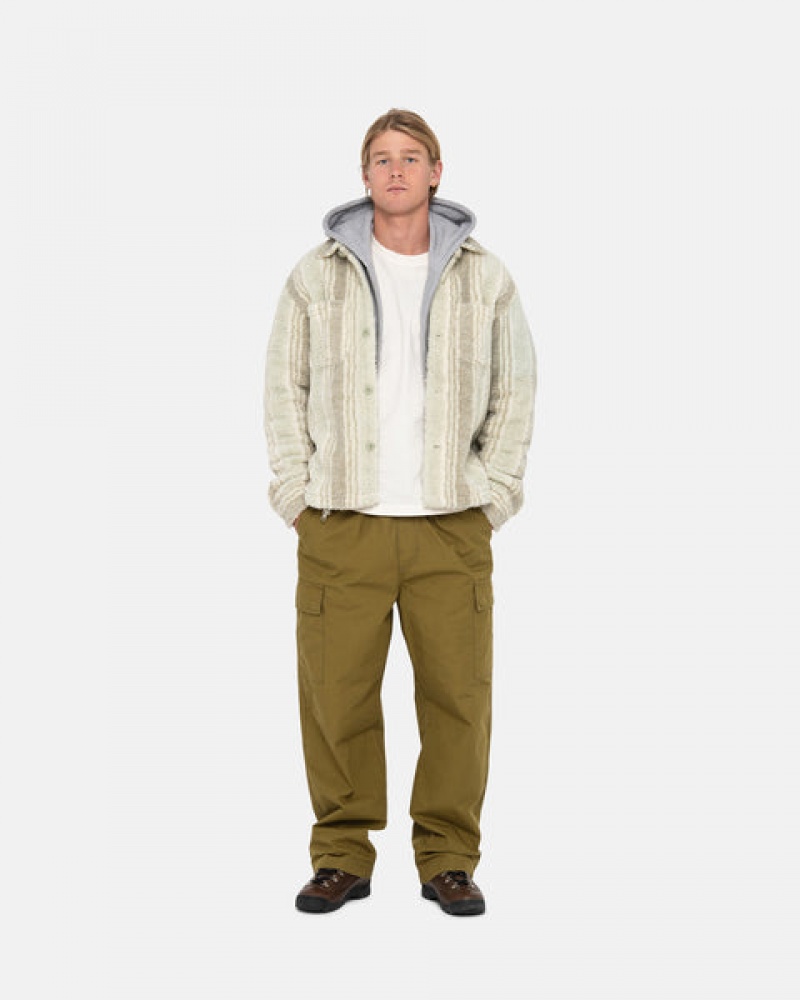 Stussy Beach Pant Ripstop Cargo Ženski Hlače Rjave Slovenija | RWL-1646