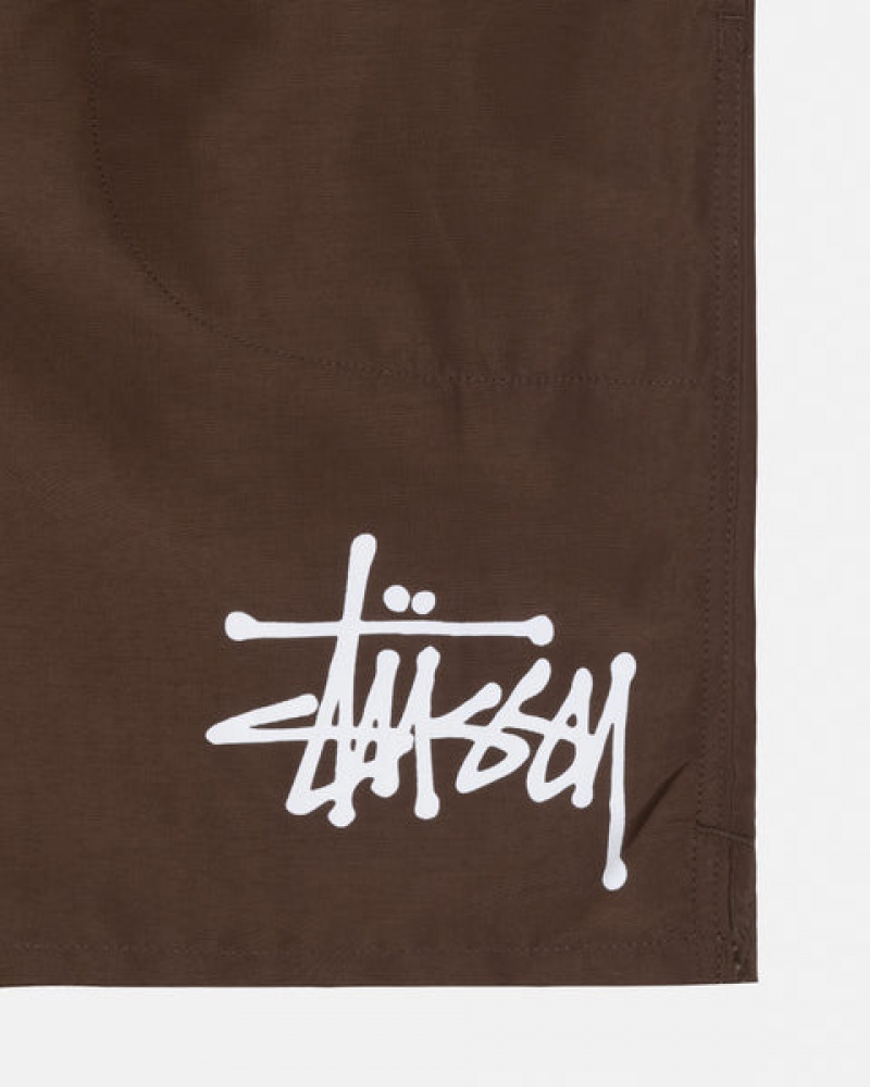 Stussy Big Basic Water Short Moški Kopalke Kava Slovenija | MDU-5905