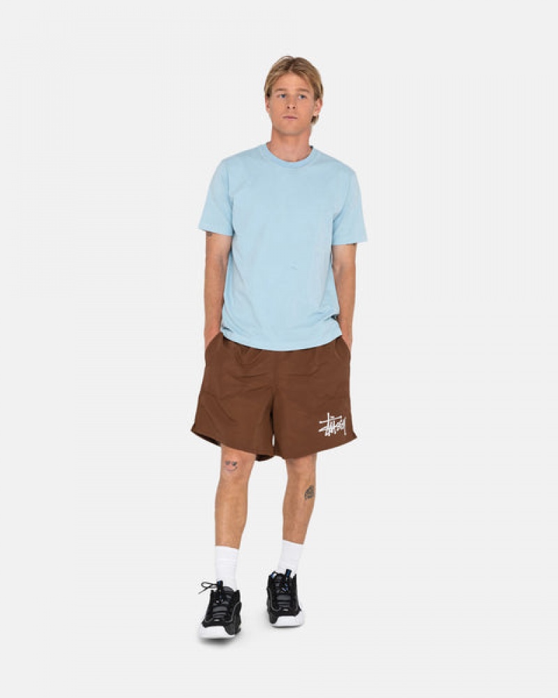 Stussy Big Basic Water Short Moški Kopalke Kava Slovenija | MDU-5905