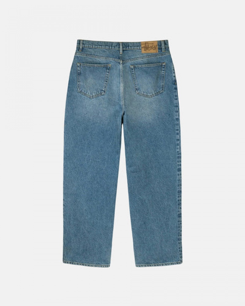 Stussy Big Ol' Jean Denim Moški Denim Modre Slovenija | CHA-9986