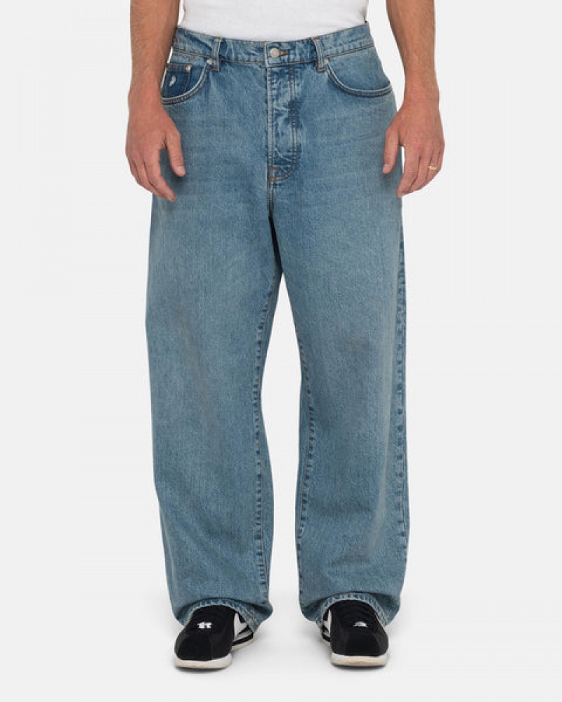 Stussy Big Ol' Jean Denim Moški Hlače Modre Slovenija | ENL-6389