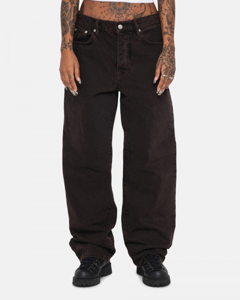 Stussy Big Ol' Jean Denim Moški Hlače Črne Slovenija | JXX-1820