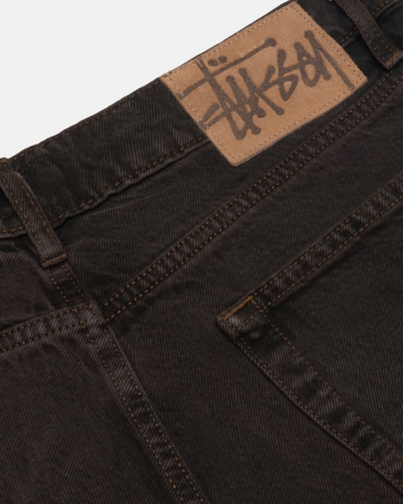 Stussy Big Ol' Jean Denim Moški Hlače Črne Slovenija | JXX-1820