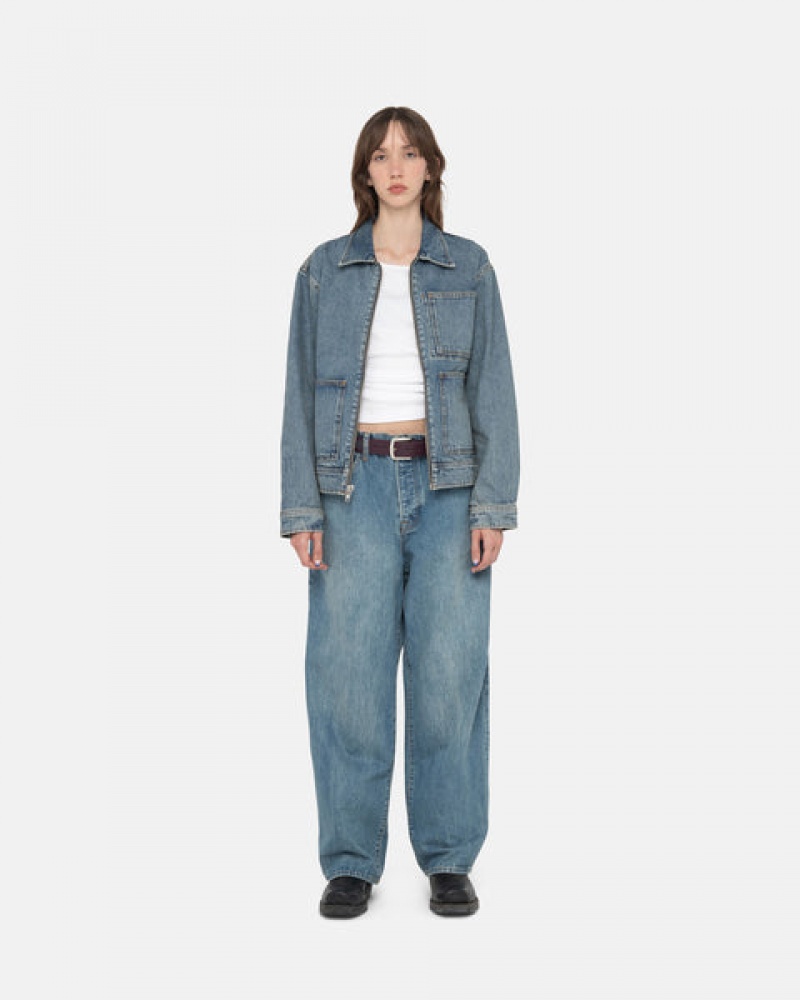 Stussy Big Ol' Jean Denim Ženski Denim Modre Slovenija | FTZ-0233