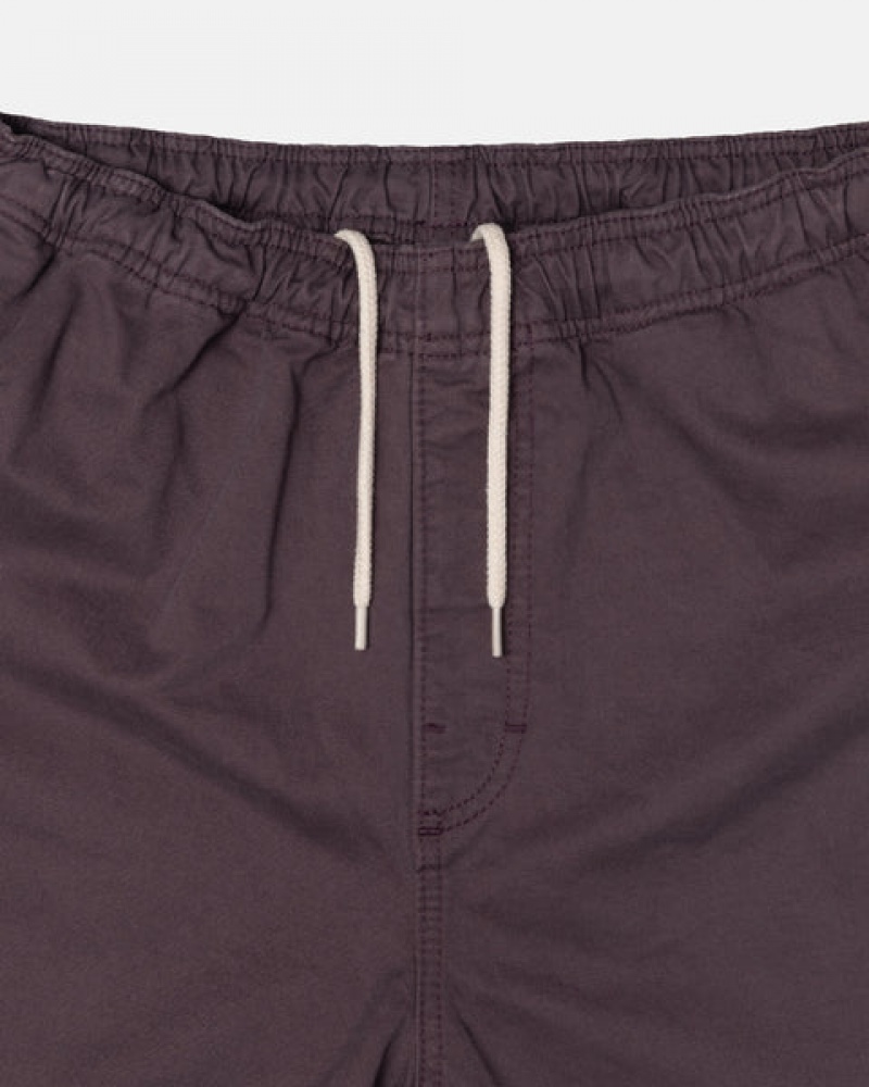 Stussy Brushed Beach Pant Moški Hlače Bordo Slovenija | LHK-9867