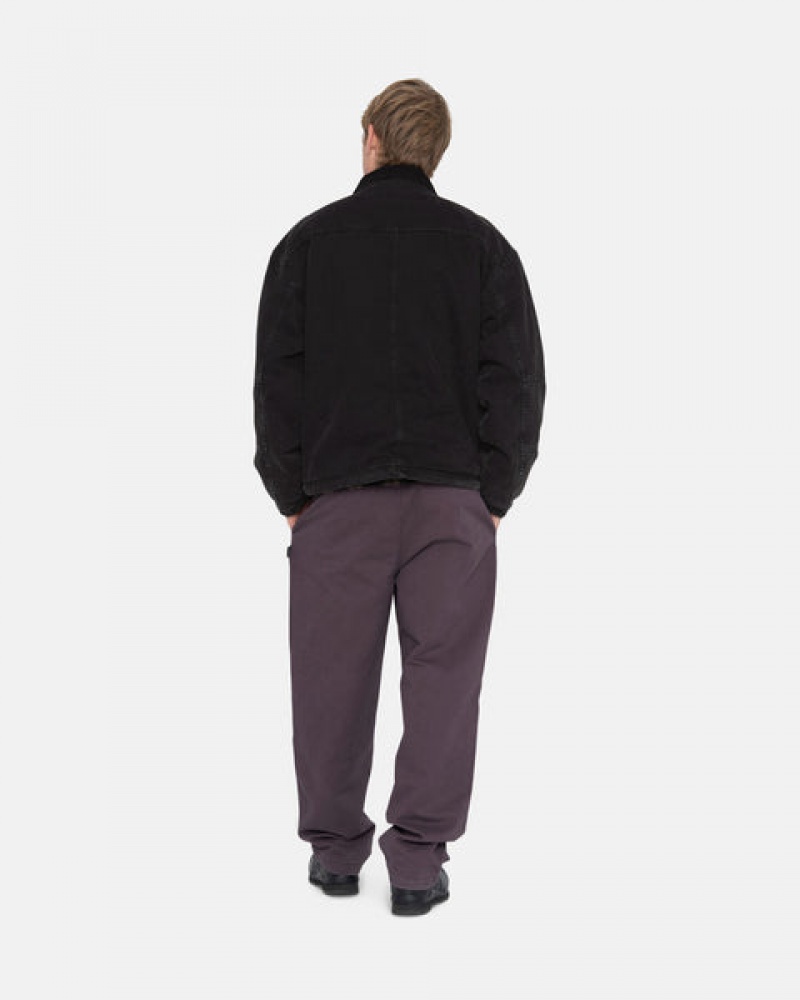 Stussy Brushed Beach Pant Moški Hlače Bordo Slovenija | LHK-9867