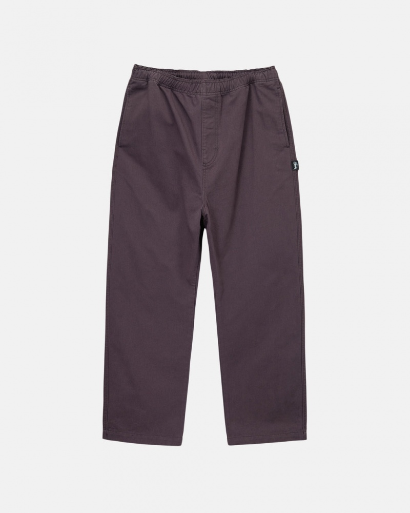 Stussy Brushed Beach Pant Moški Hlače Bordo Slovenija | LHK-9867