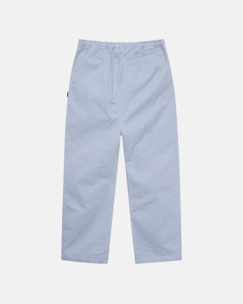 Stussy Brushed Beach Pant Moški Hlače Modre Slovenija | HSE-5346