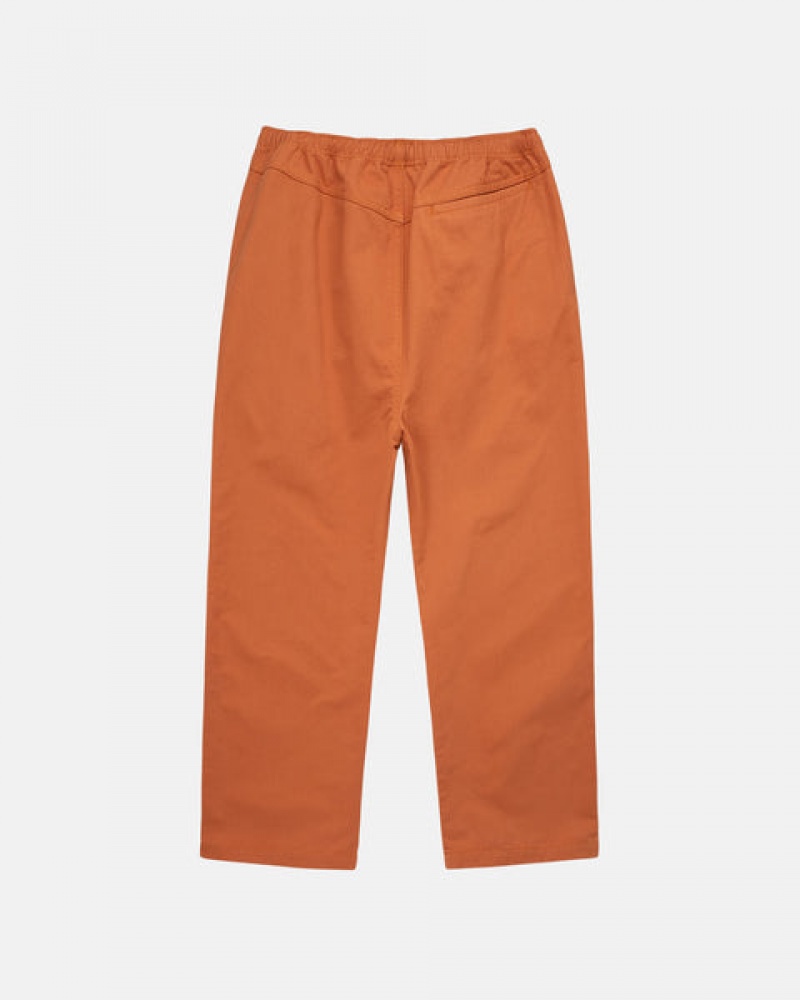 Stussy Brushed Beach Pant Moški Hlače Rjave Slovenija | AWP-3359