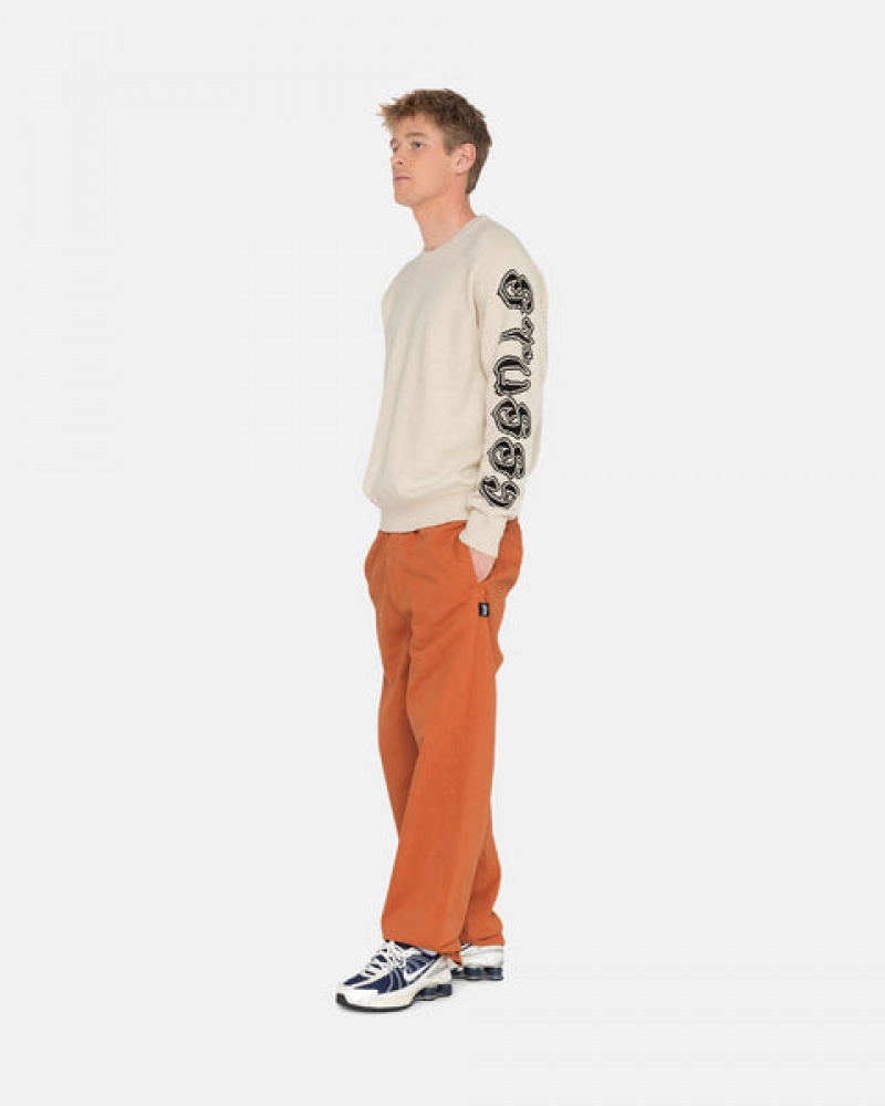 Stussy Brushed Beach Pant Moški Hlače Rjave Slovenija | AWP-3359