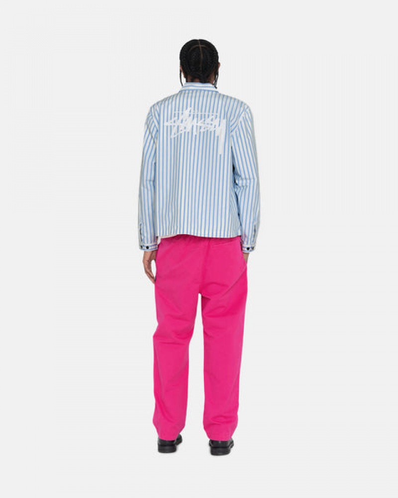 Stussy Brushed Beach Pant Ženski Hlače Roza Slovenija | CRJ-2566