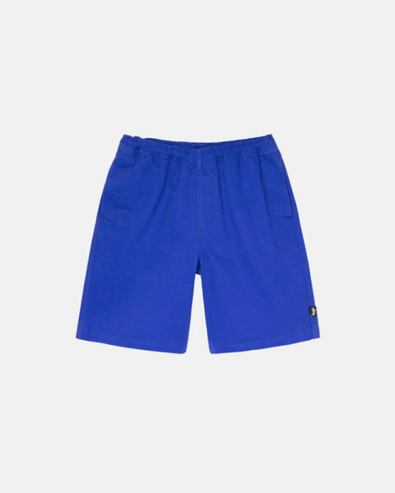 Stussy Brushed Beach Short Moški Kopalke Modre Slovenija | DII-4593