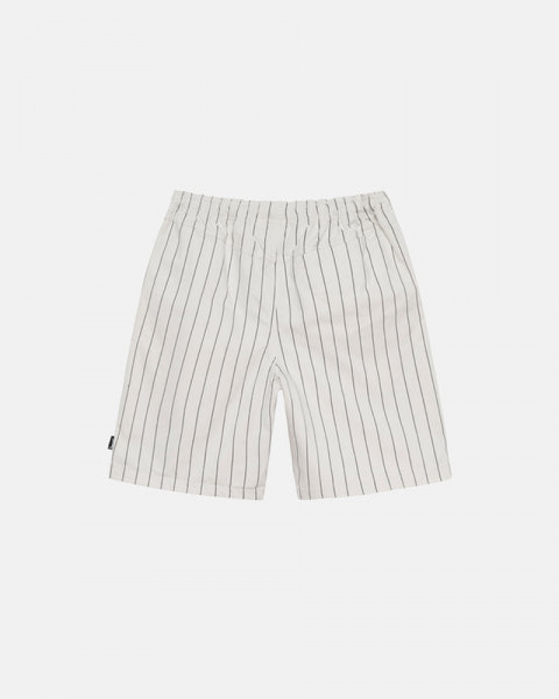 Stussy Brushed Beach Short Moški Kratke Hlače Bež Slovenija | TFM-1446