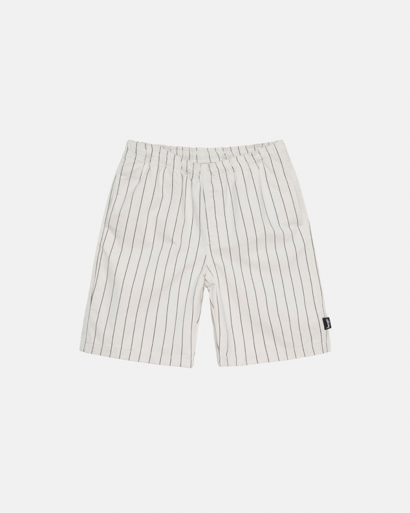 Stussy Brushed Beach Short Moški Kratke Hlače Bež Slovenija | TFM-1446