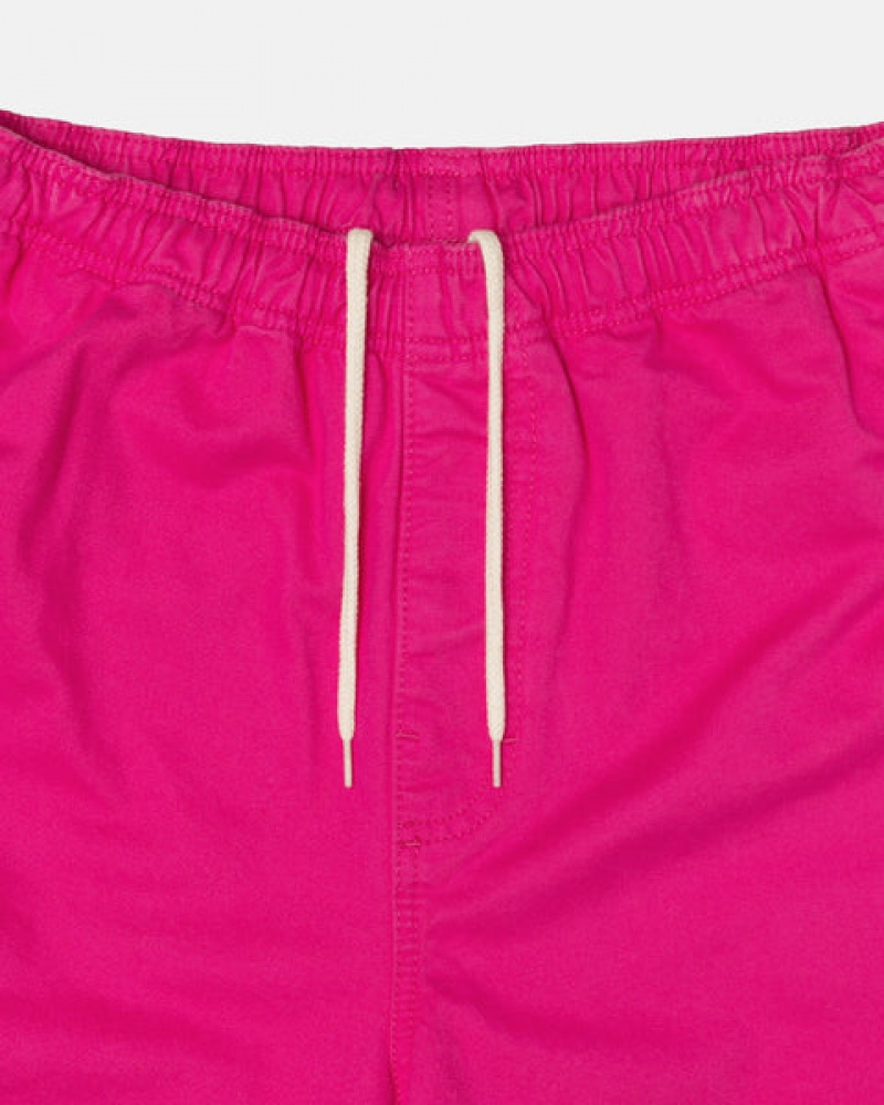 Stussy Brushed Beach Short Ženski Kratke Hlače Roza Slovenija | LUK-7240