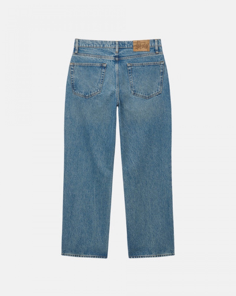 Stussy Classic Jean Denim Moški Denim Modre Slovenija | PQO-8366