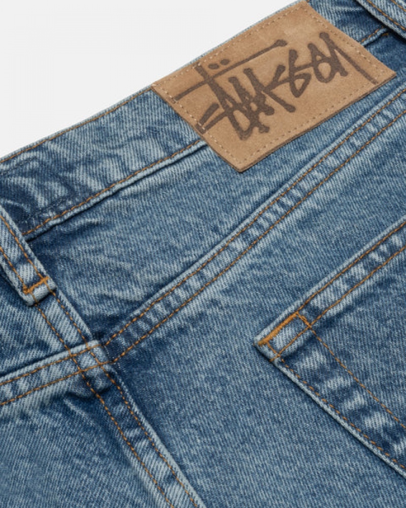 Stussy Classic Jean Denim Moški Denim Modre Slovenija | PQO-8366