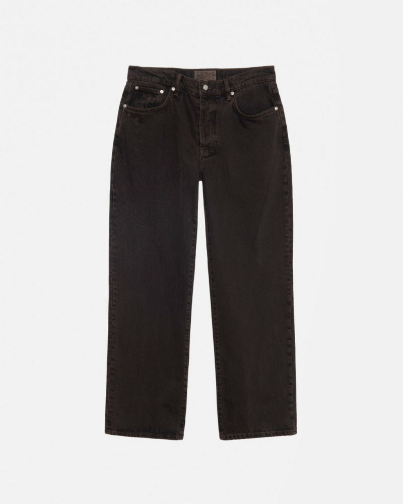 Stussy Classic Jean Denim Moški Denim Črne Slovenija | HWN-3252