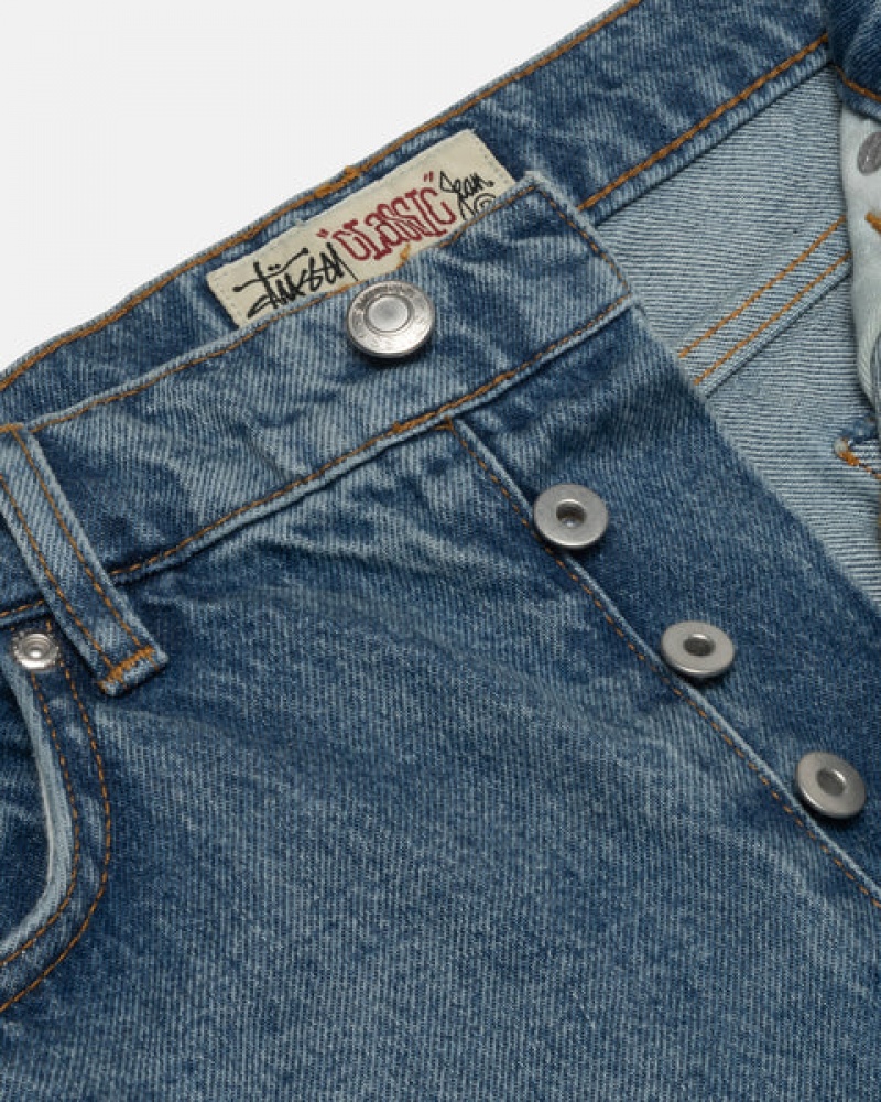 Stussy Classic Jean Denim Ženski Denim Modre Slovenija | ORX-4907