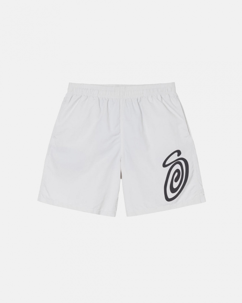 Stussy Curly S Water Short Moški Kopalke Bež Slovenija | JMO-8052